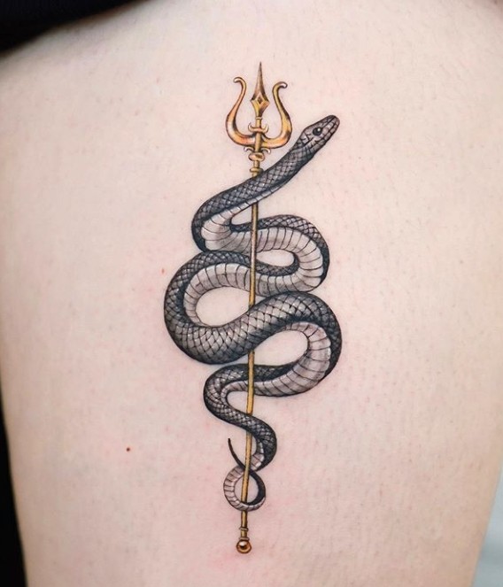 snake tattoo 9