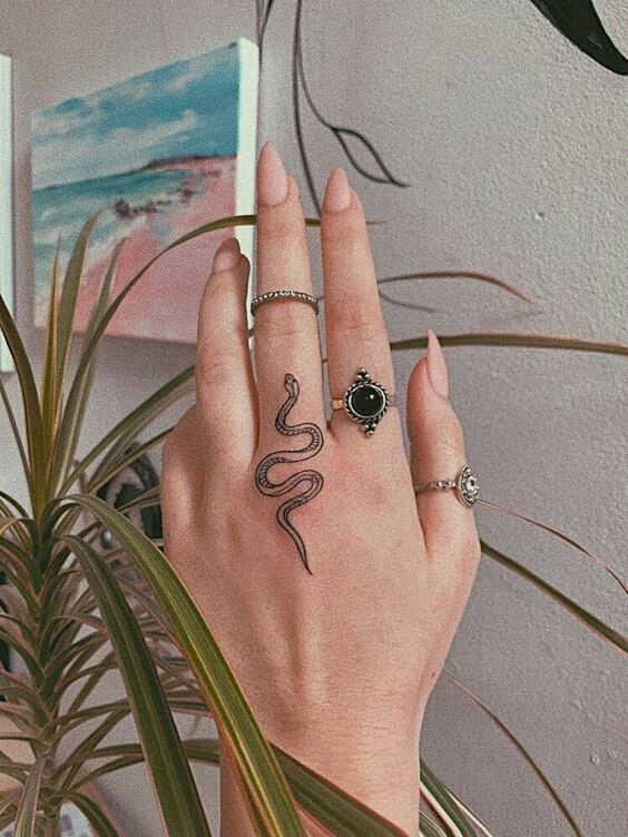 snake tattoo